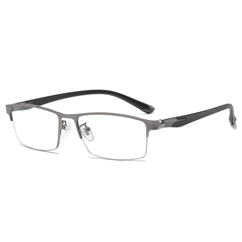 METAL ULTRA-LIGHT HALF-FRAME PHOTOCHROMIC MULTIFOCAL GLASSES