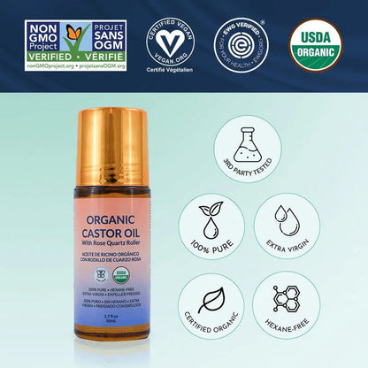 Viralaluna™ Organic Castor Oil Roll-On
