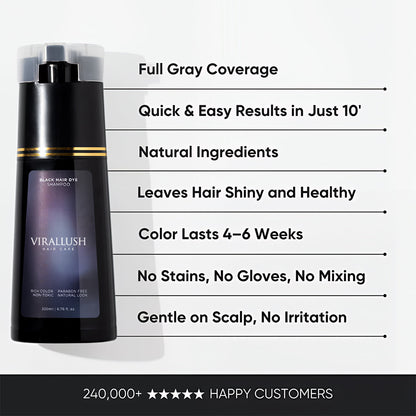 Viralaluna Instant Dye Shampoo