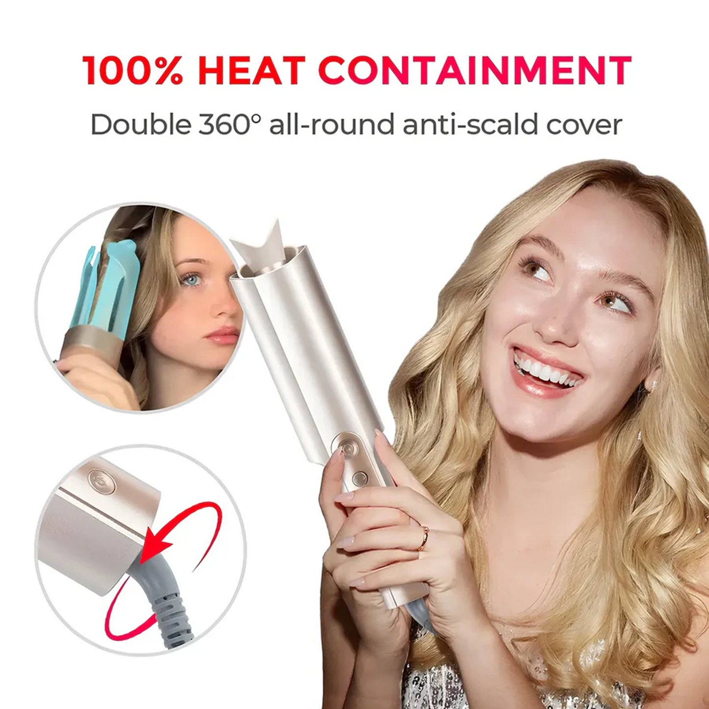 Viralaluna CURLPRO-Automatic Curling Iron