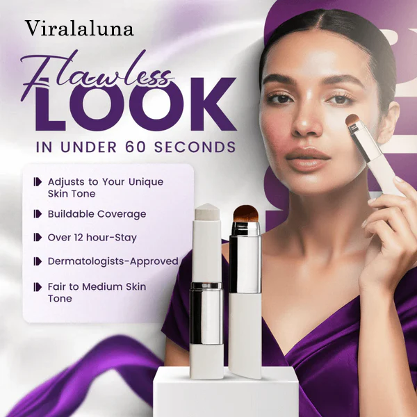 Viralaluna™ Korean Color-Changing Foundation stick