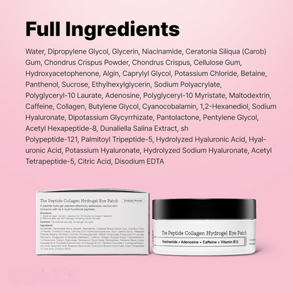 Viralaluna™  Peptide Collagen Hydrogel Eye Patch