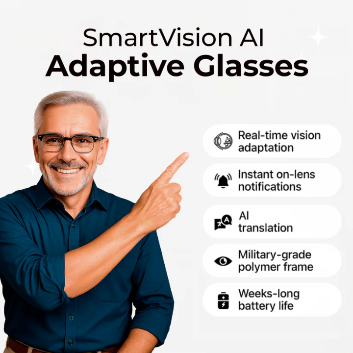AI-Powered Adaptive Glasses