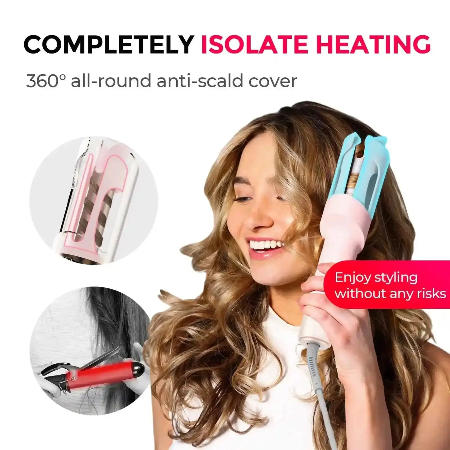 Viralaluna CURLPRO-Automatic Curling Iron