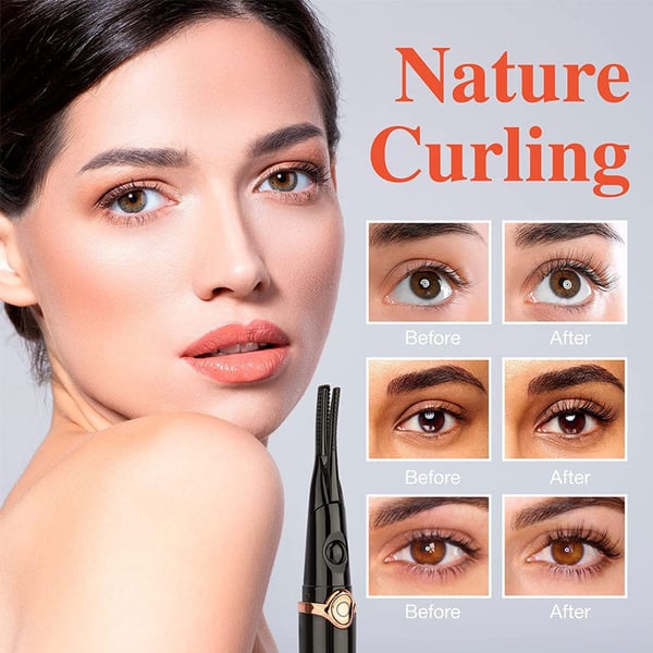 Rechargeable Heated Eyelash Curler for Quick Heating Curling