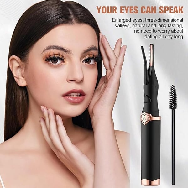 Rechargeable Heated Eyelash Curler for Quick Heating Curling