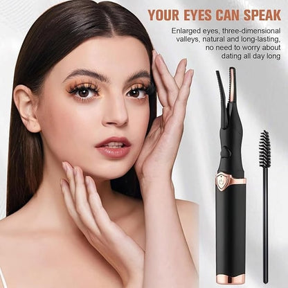 Rechargeable Heated Eyelash Curler for Quick Heating Curling